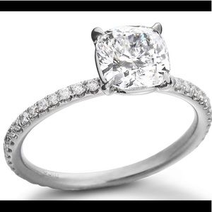 ENGAGEMENT RING 2 carat GIA H COLOR SI2 CLARITY